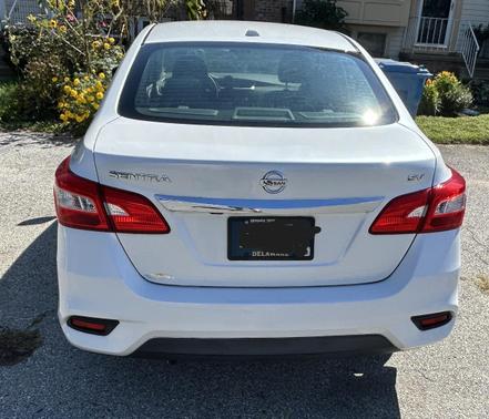 White 2017 Nissan Sentra SV