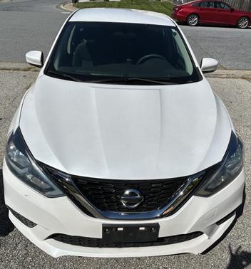 White 2017 Nissan Sentra SV