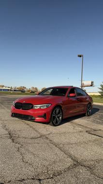 Red 2020 BMW 330 i xDrive