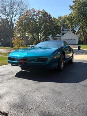 Blue 1992 Pontiac Firebird Base