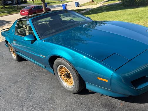 Blue 1992 Pontiac Firebird Base