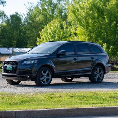 Black 2015 Audi Q7 3.0 TDI Premium