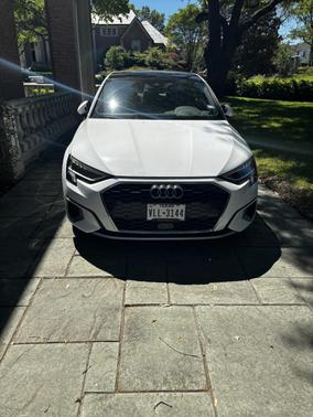 White 2023 Audi A3 Premium