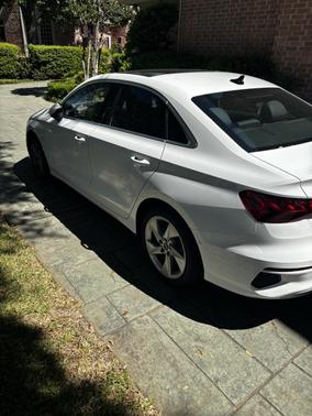 White 2023 Audi A3 Premium