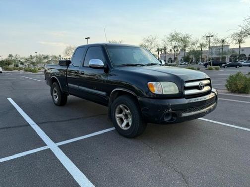 Black 2003 Toyota Tundra SR5