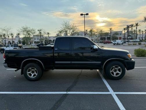 Black 2003 Toyota Tundra SR5