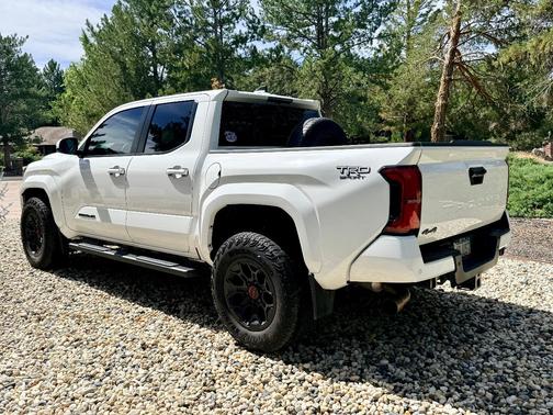 White 2024 Toyota Tacoma TRD Sport