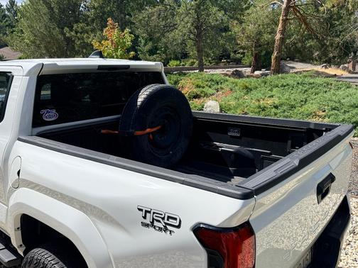 White 2024 Toyota Tacoma TRD Sport