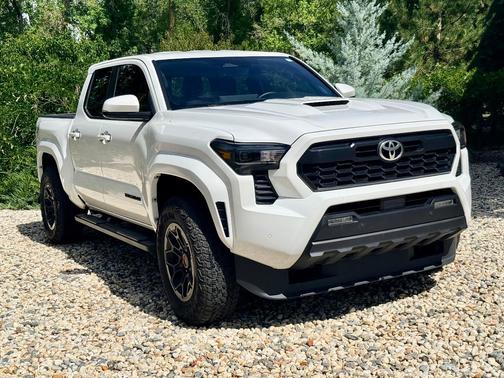 White 2024 Toyota Tacoma TRD Sport
