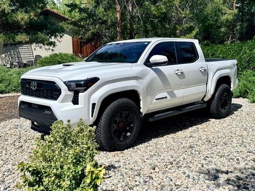 White 2024 Toyota Tacoma TRD Sport