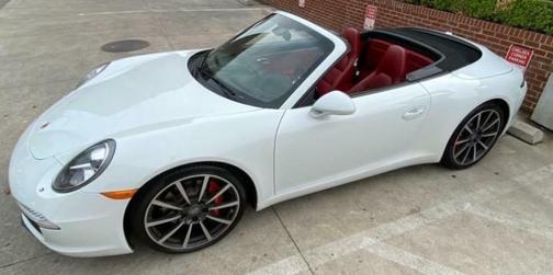 White 2015 Porsche 911 911 Carrera S Cabriolet