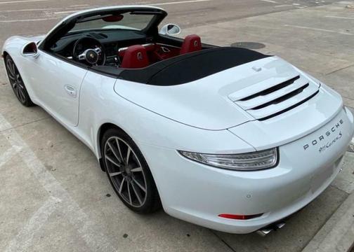 White 2015 Porsche 911 911 Carrera S Cabriolet