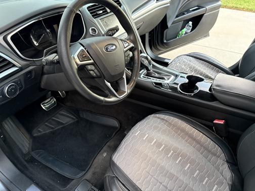 Gray 2015 Ford Fusion Energi Titanium