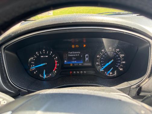 Blue 2017 Ford Fusion SE