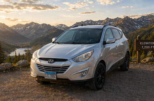 Silver 2013 Hyundai TUCSON GLS