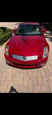 Red 2005 Cadillac XLR Base