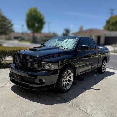 Black 2005 Dodge Ram 1500 SRT-10 Quad Cab