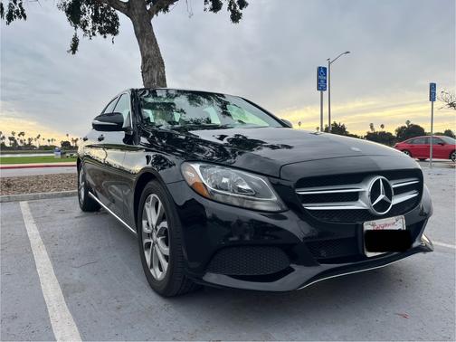 Black 2015 Mercedes-Benz C-Class C 300 Luxury