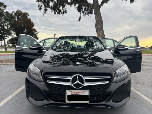 Black 2015 Mercedes-Benz C-Class C 300 Luxury