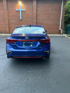 Blue 2021 Kia Forte GT-Line
