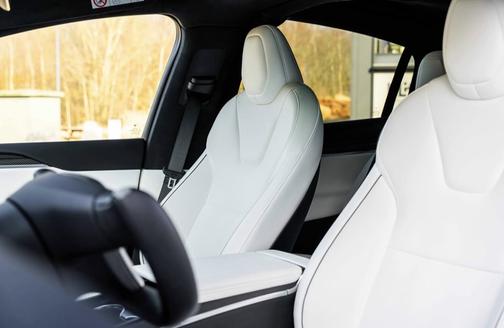 Black 2023 Tesla Model X Plaid