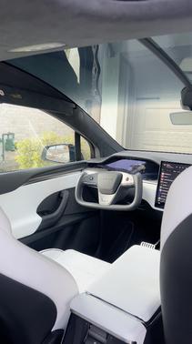 Black 2023 Tesla Model X Plaid