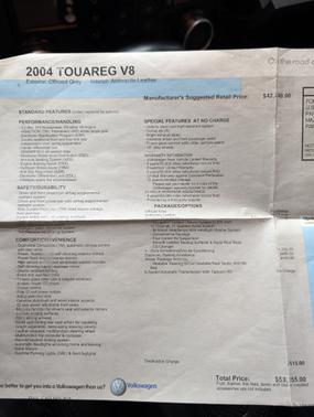 2004 Volkswagen Touareg V8