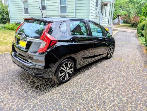 Black 2019 Honda Fit EX