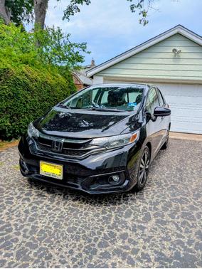 Black 2019 Honda Fit EX