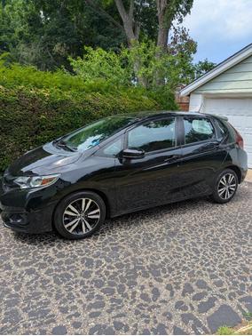 Black 2019 Honda Fit EX