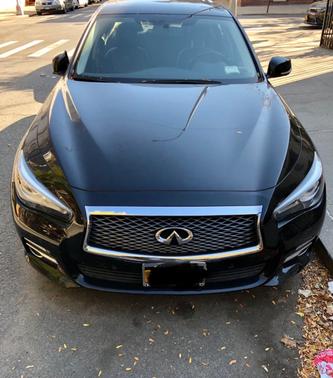 Black 2014 INFINITI Q50 Premium