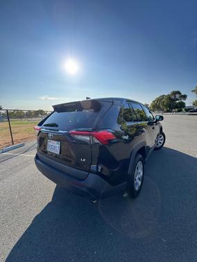 Blue 2022 Toyota RAV4 LE