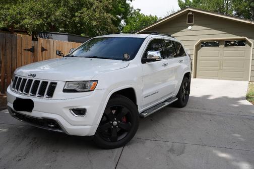 White 2014 Jeep Grand Cherokee Overland