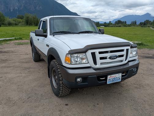 White 2007 Ford Ranger FX4 SuperCab