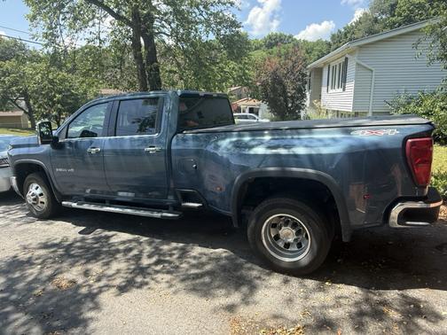 Blue 2025 Chevrolet Silverado 3500 LTZ