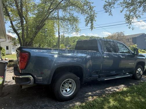 Blue 2025 Chevrolet Silverado 3500 LTZ