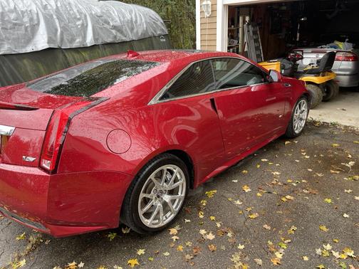 Red 2011 Cadillac CTS-V Base