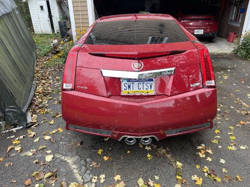 Red 2011 Cadillac CTS-V Base
