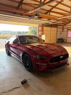 Red 2018 Ford Mustang GT
