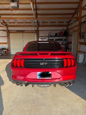 Red 2018 Ford Mustang GT