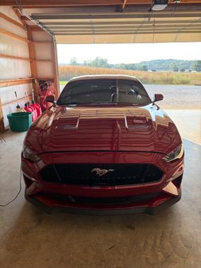 Red 2018 Ford Mustang GT