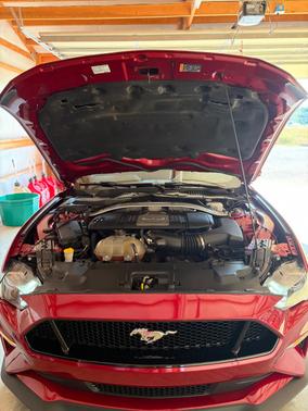 Red 2018 Ford Mustang GT