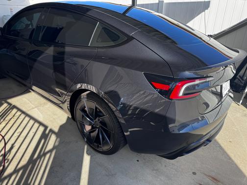 Gray 2024 Tesla Model 3 Performance