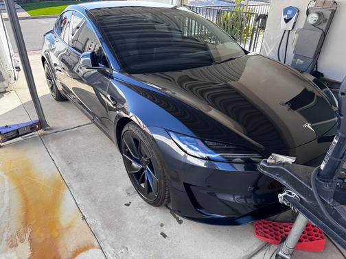 Gray 2024 Tesla Model 3 Performance