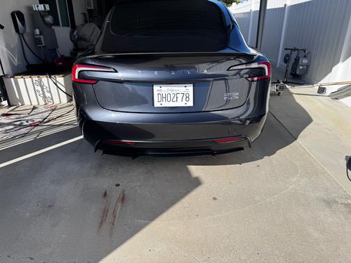 Gray 2024 Tesla Model 3 Performance