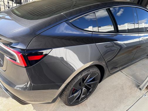 Gray 2024 Tesla Model 3 Performance