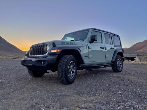 Gray 2024 Jeep Wrangler Sport S