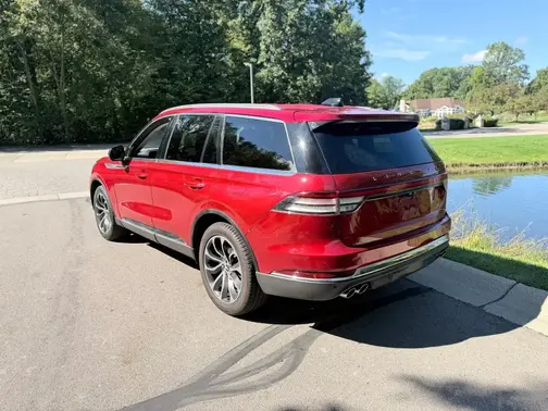 Red 2026 Lincoln Aviator Premiere AWD