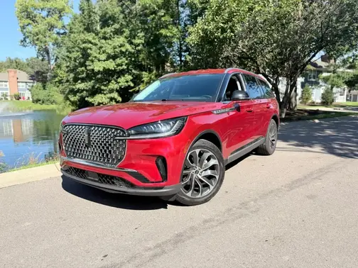 Red 2026 Lincoln Aviator Premiere AWD
