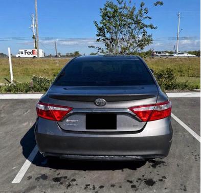 Gray 2017 Toyota Camry SE
